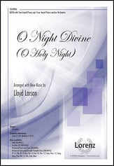 O Night Divine SATB choral sheet music cover